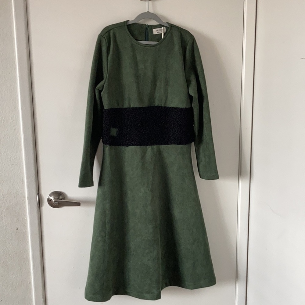 Hadas #Miniloves Teddy Panel Dress